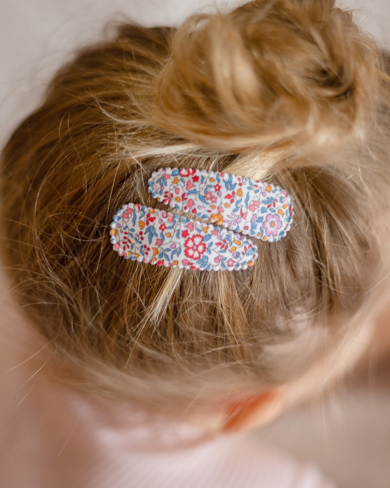 Liberty London Fabric Hair Clips by Dainty Dulcie - Edie