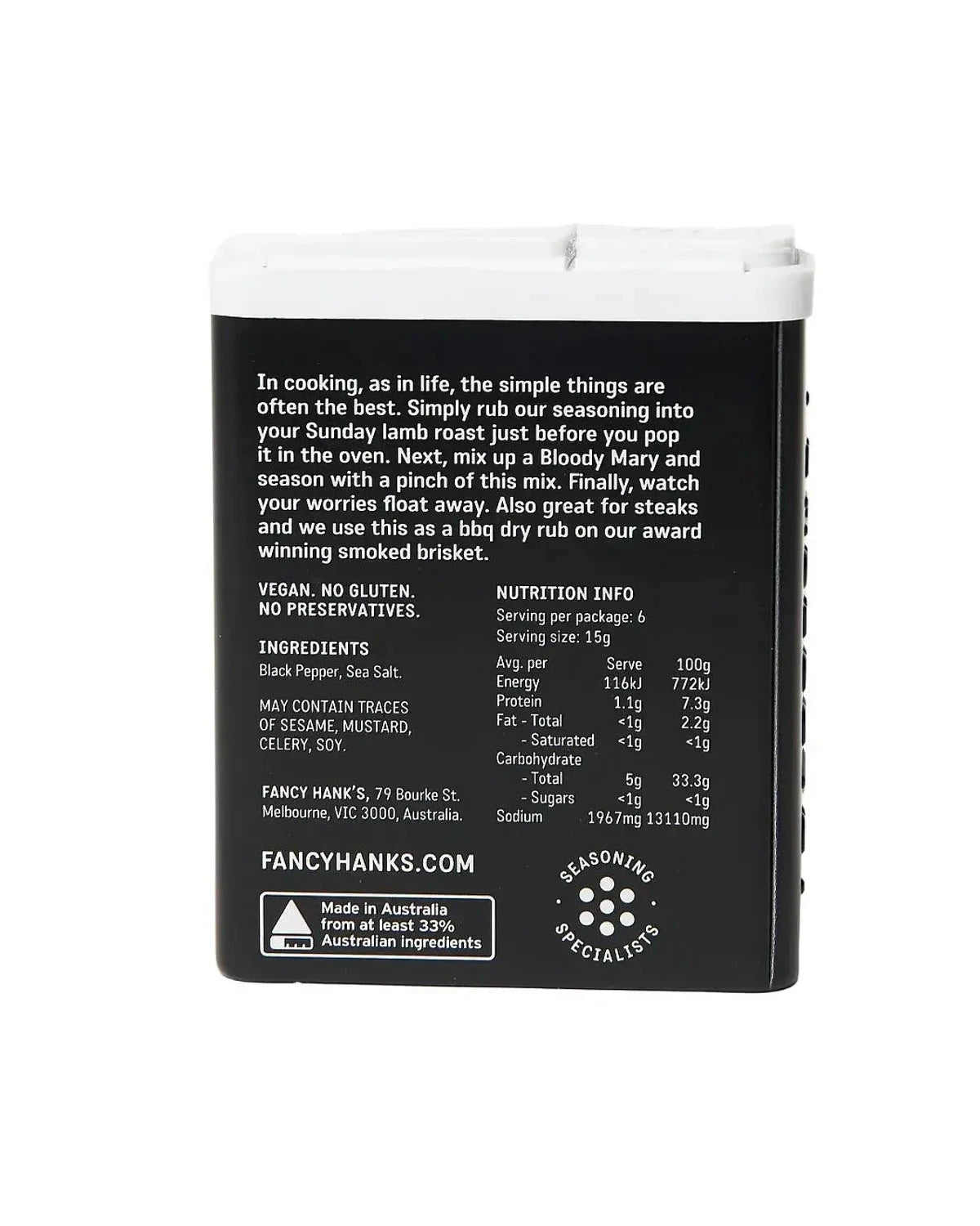 BBQ Pepper (90g) by Fancy Hank&