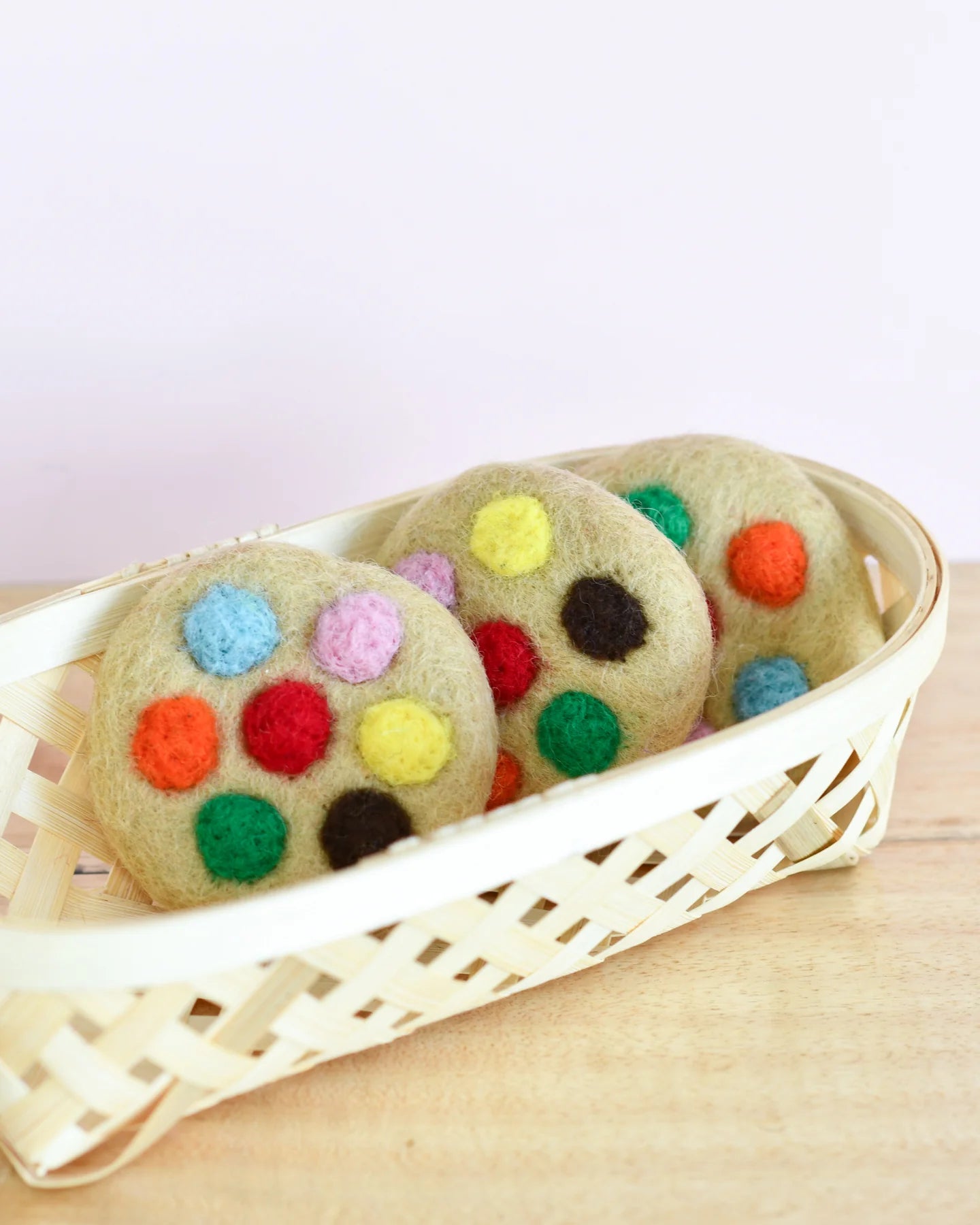 Felt Soft M&M Colourful Cookie