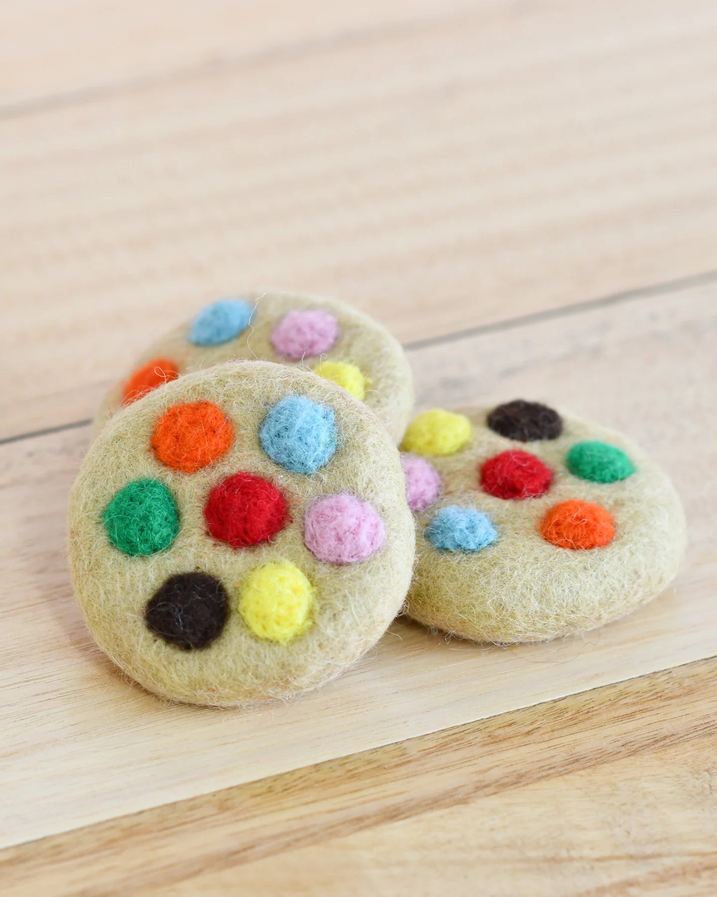Felt Soft M&M Colourful Cookie