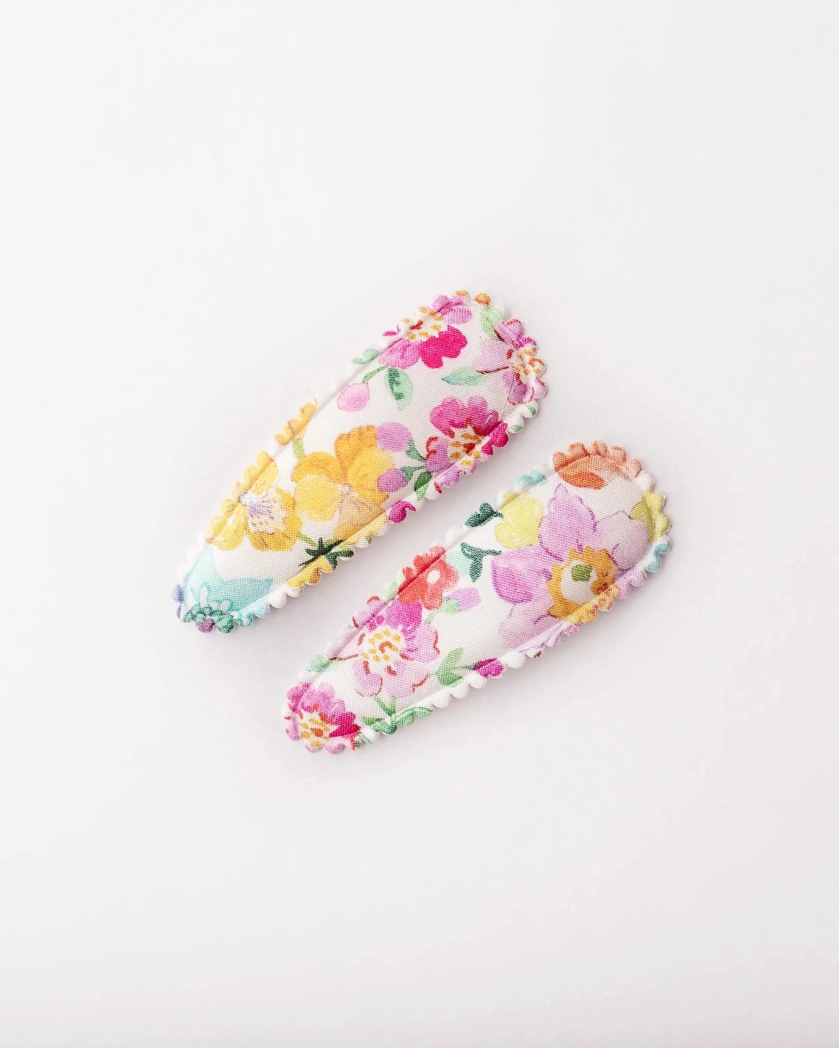 Fabric Hair Clips by Dainty Dulcie - Violet
