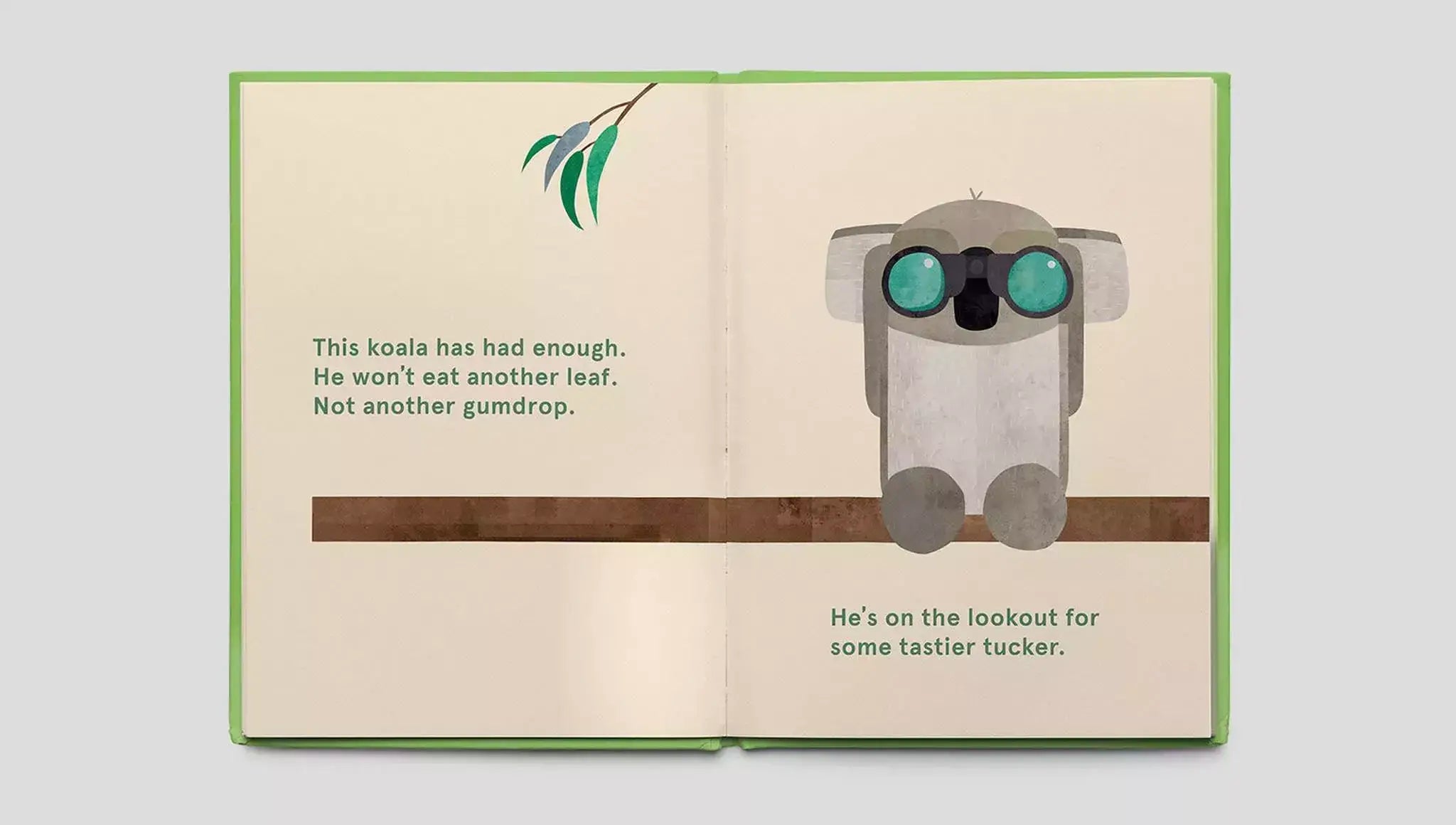 Koalas Eat Gum Leaves - Children&