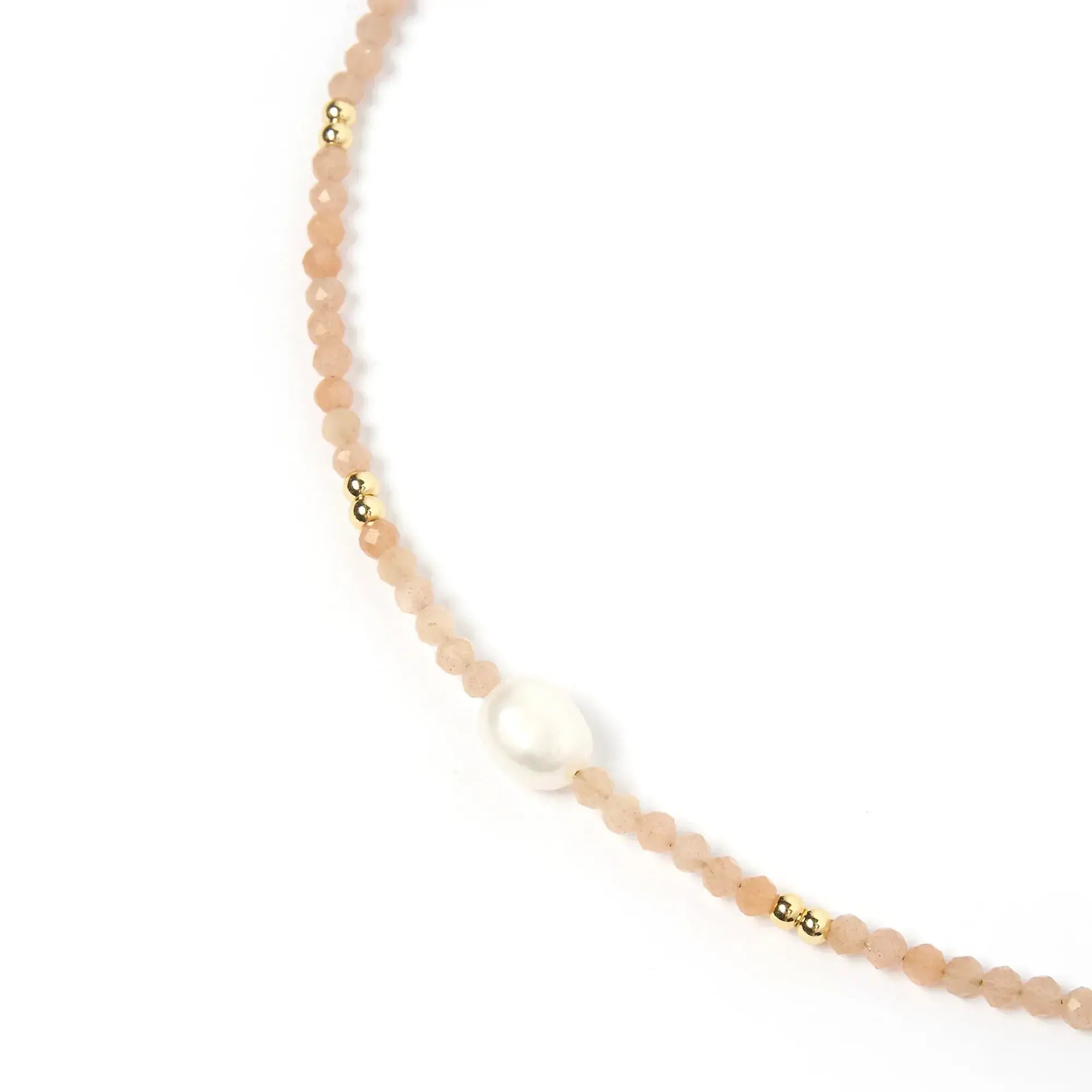 Mila Gemstone and Pearl Choker by Arms of Eve
