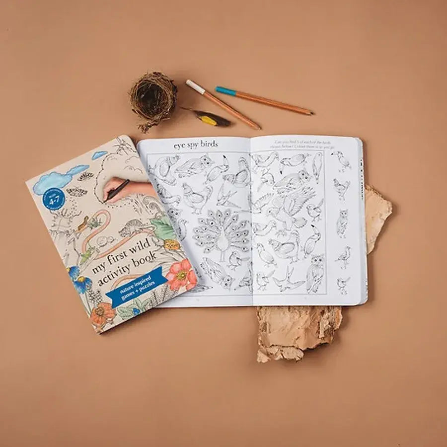 Nature Activity Book for Kids - Eye Spy Game