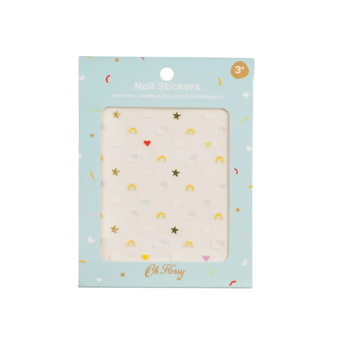 Oh Flossy Nail Stickers - Sky