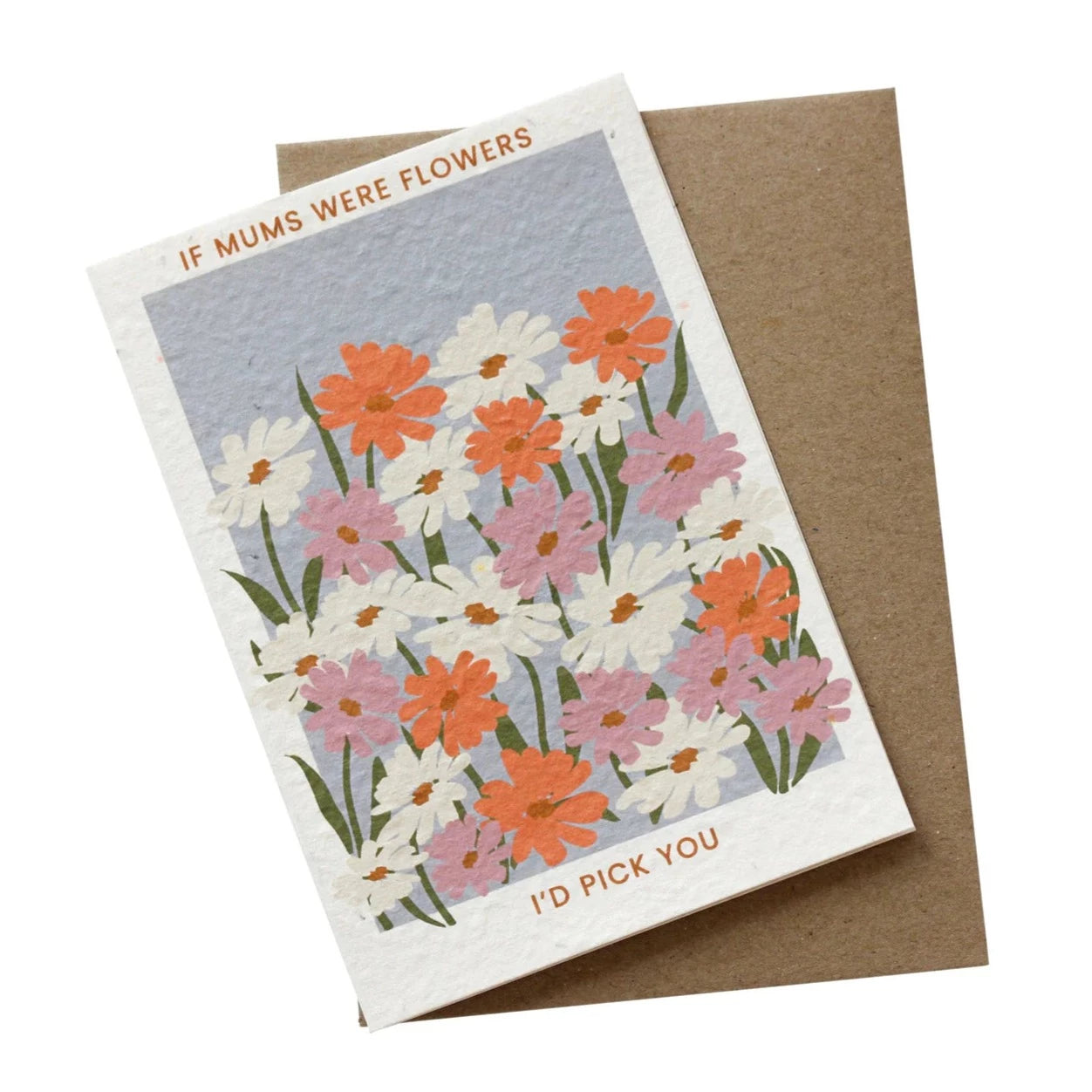 Seeded Plantable Greeting Card by Hello Petal - Flower Market (If Mum&