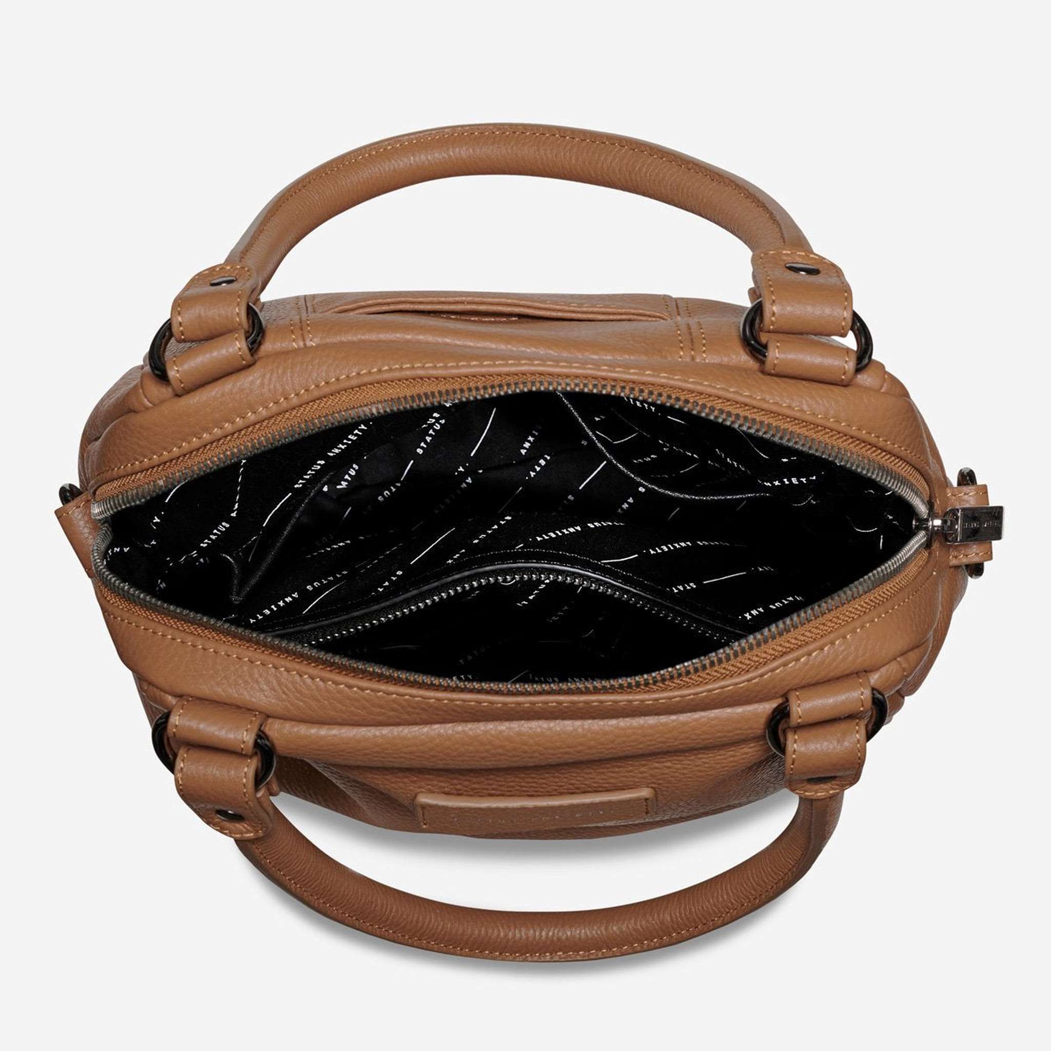Last Mountains Leather Handbag - Tan