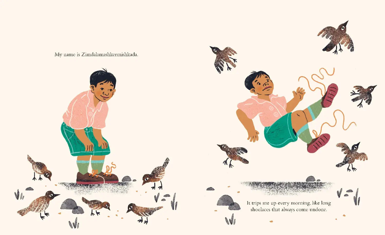 The Boy Who Tried to Shrink His Name - Children&