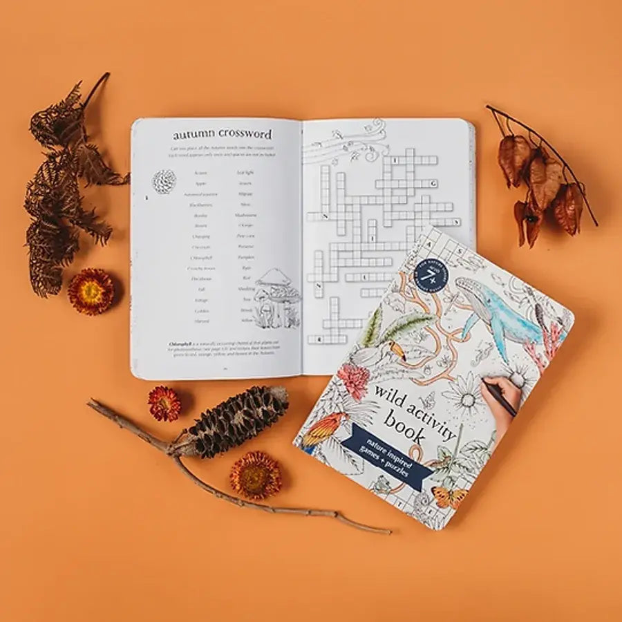 Your Wild Activity Book For Kids Crossword Puzzle