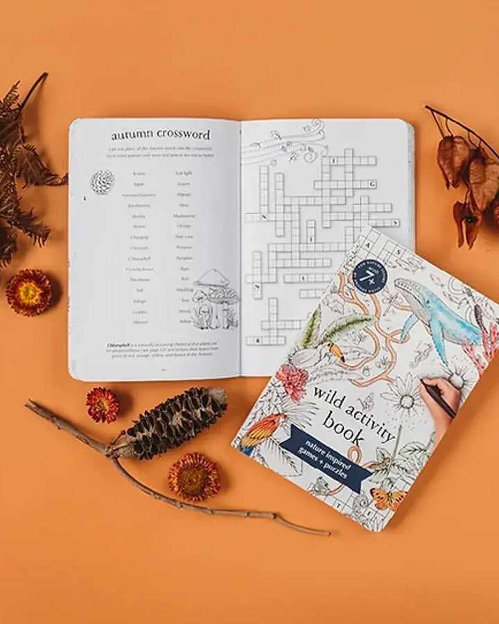Your Wild Activity Book For Kids Crossword Puzzle