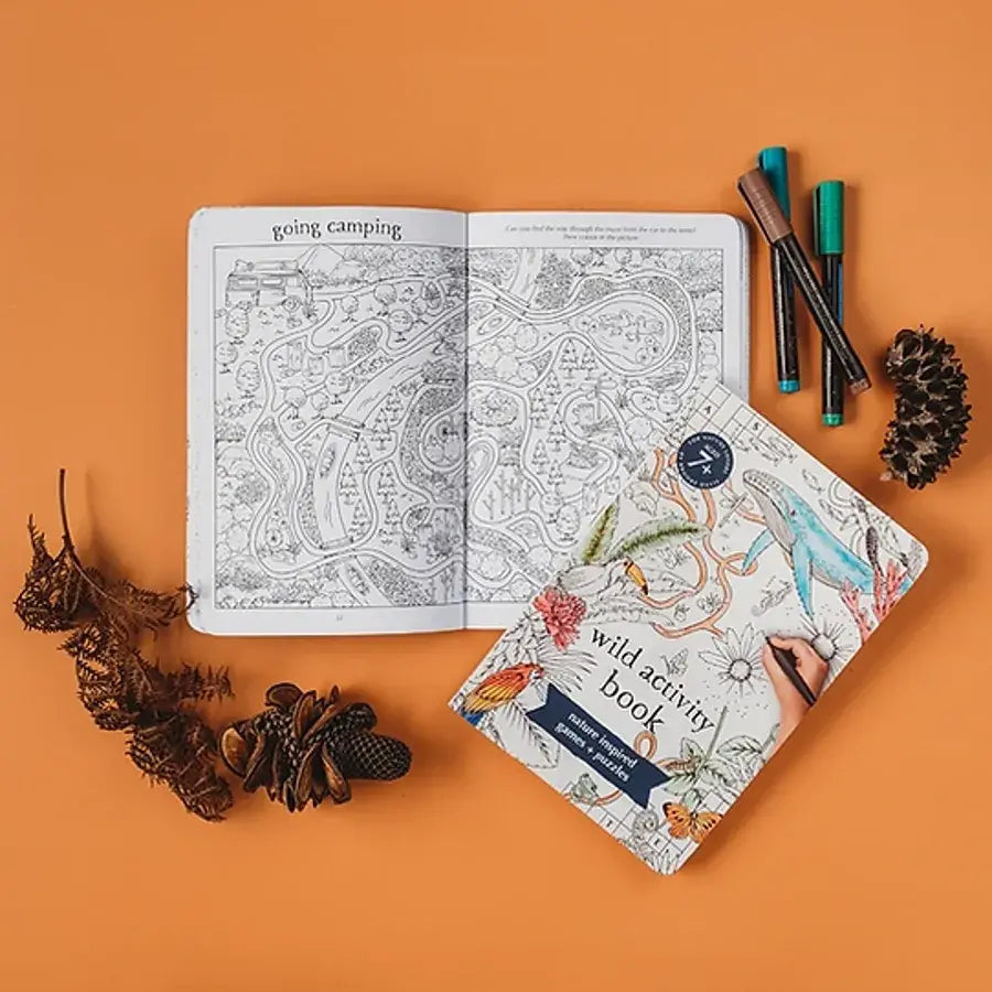 Your Wild Activity Book For Kids Maze