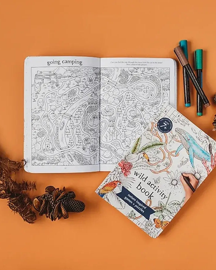 Your Wild Activity Book For Kids Maze