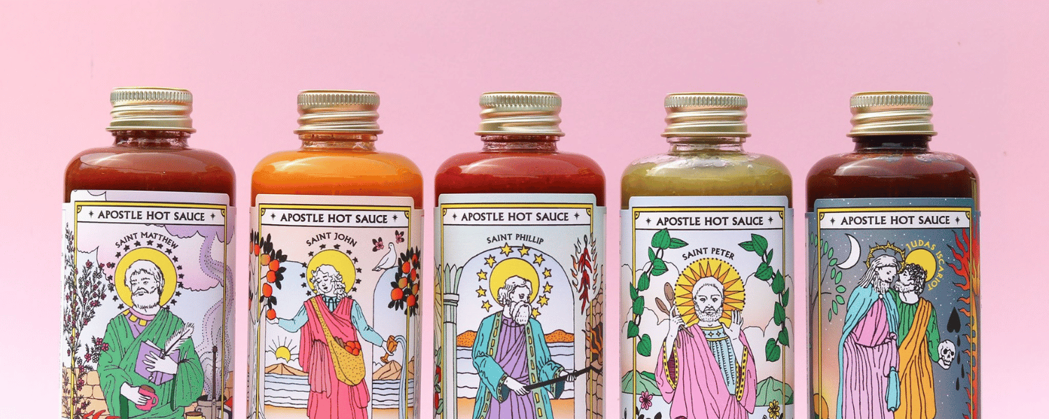 APOSTLE HOT SAUCE l Small Batch Tasty Chilli & BBQ Sauce