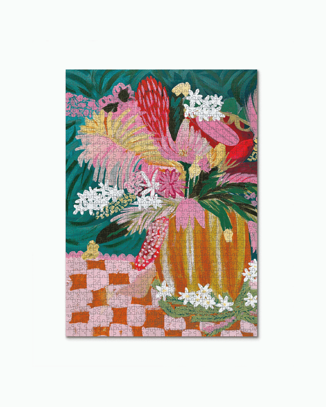 1000 Piece Glitter Puzzle - Gold-Urn by Journey of Something