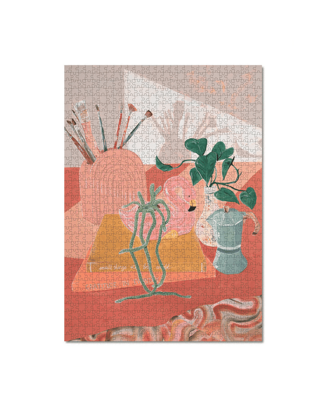 Journey of Something 1000 Piece Puzzle - A Sunlit Corner 