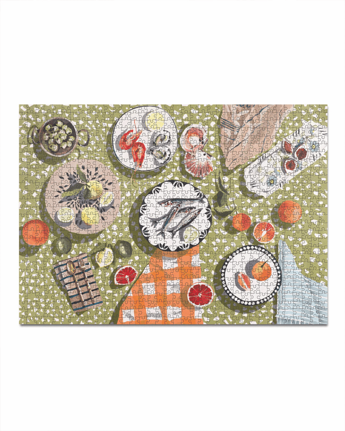 1000 Piece Puzzle - Table by the Sea by Journey of Something