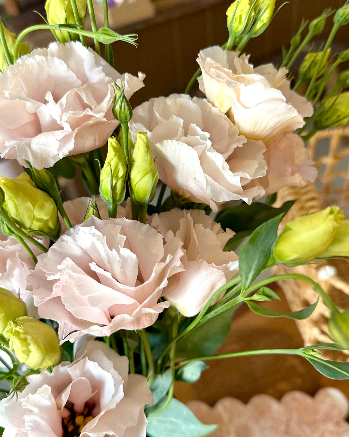 The Flora Bar Jars / Lisianthus