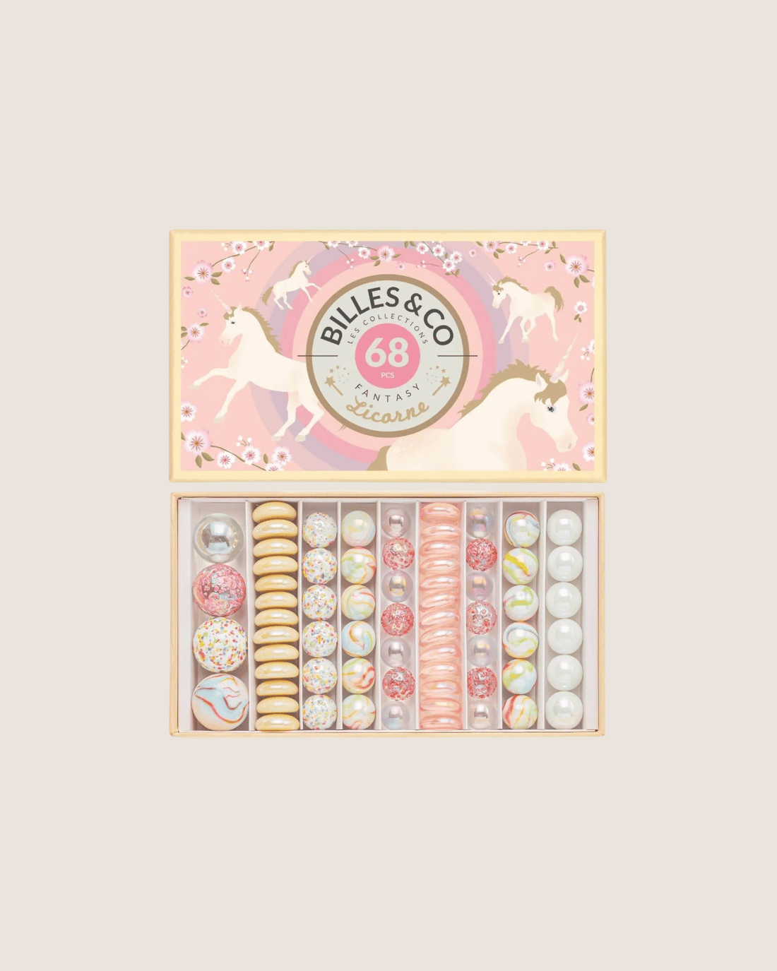 BILLES  &amp; CO ❘ Marble Treasure Box - Anamorphic Butterfly (Large)
