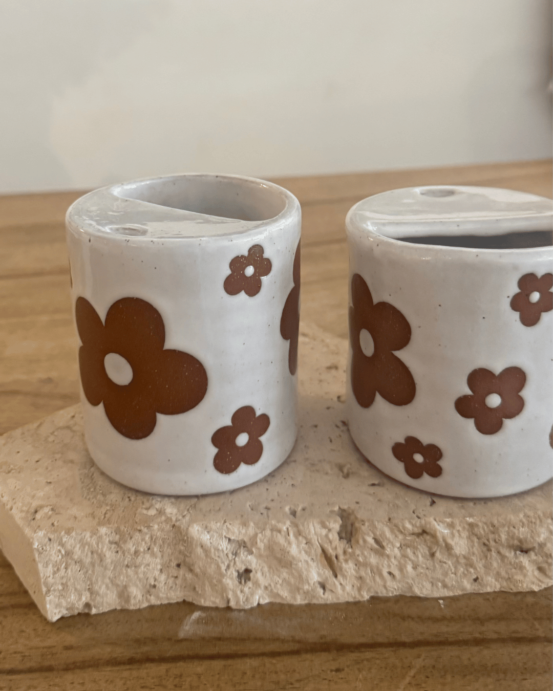 Ceramic Keep Cup - Flower Power