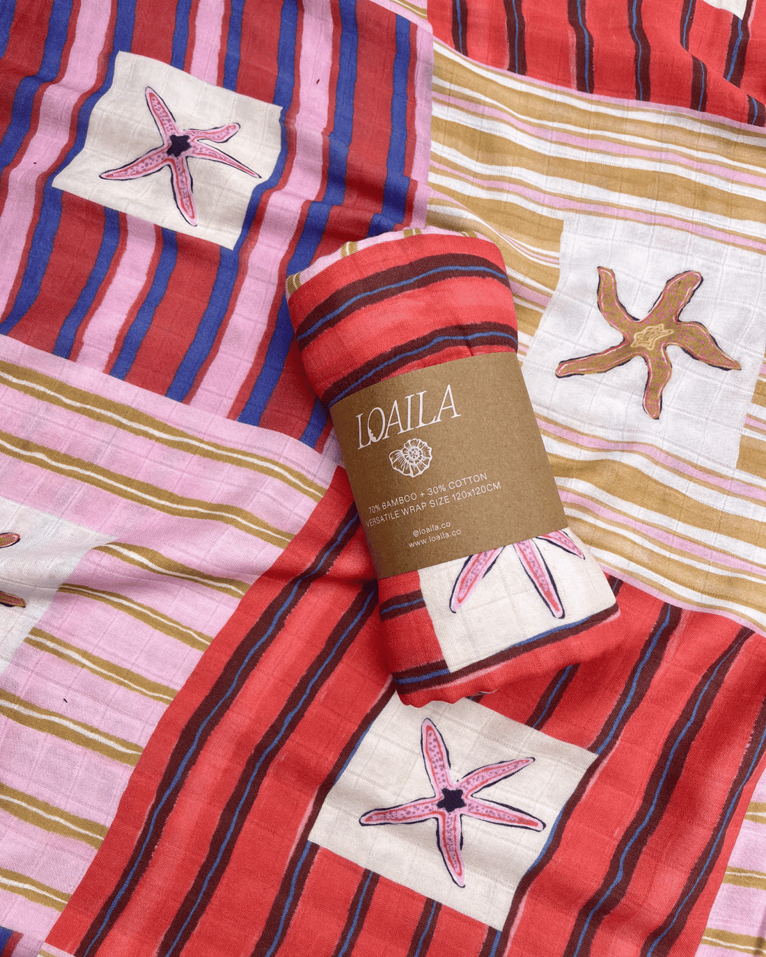 Baby Wrap - Garden Market