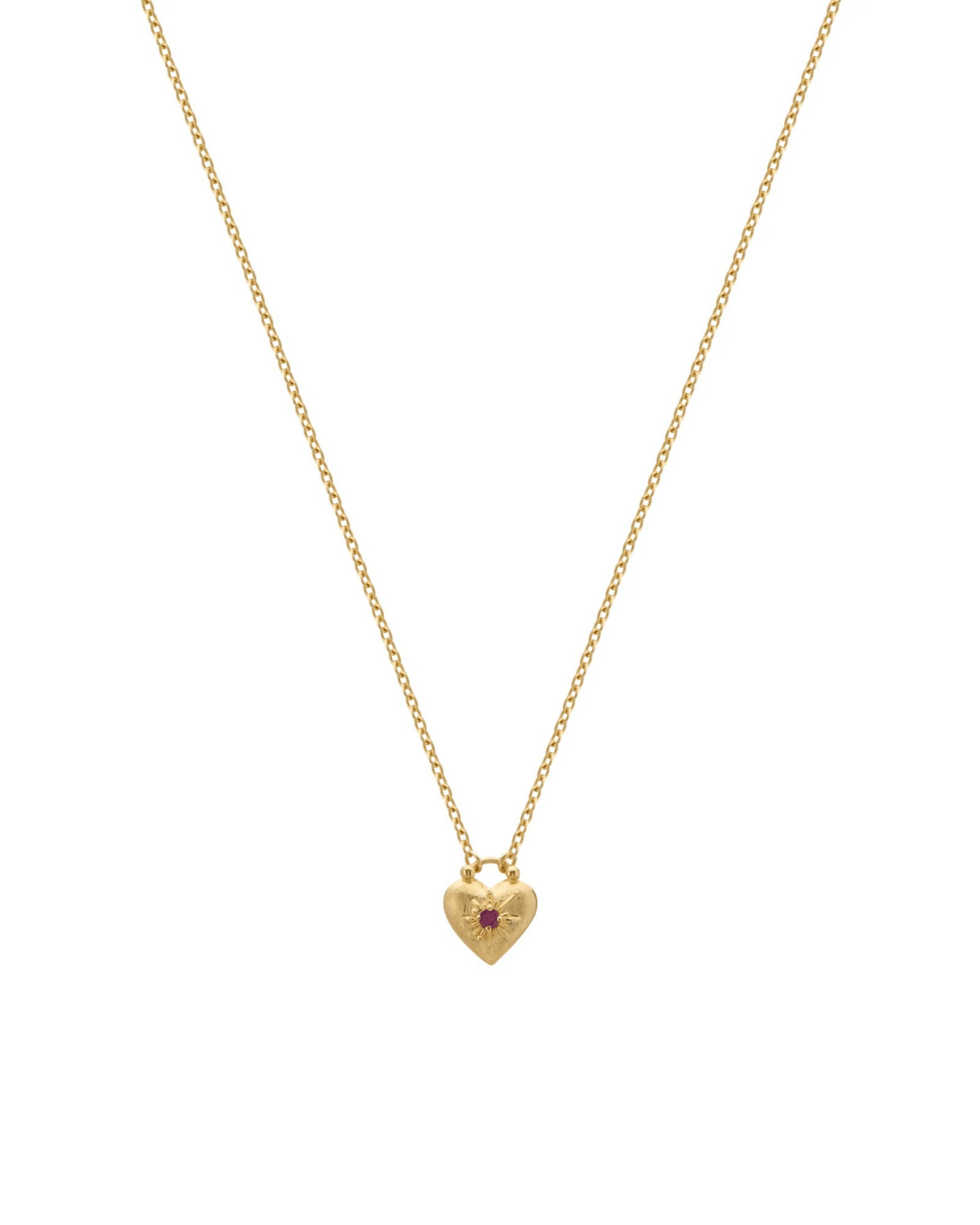 Love You Small Heart Necklace