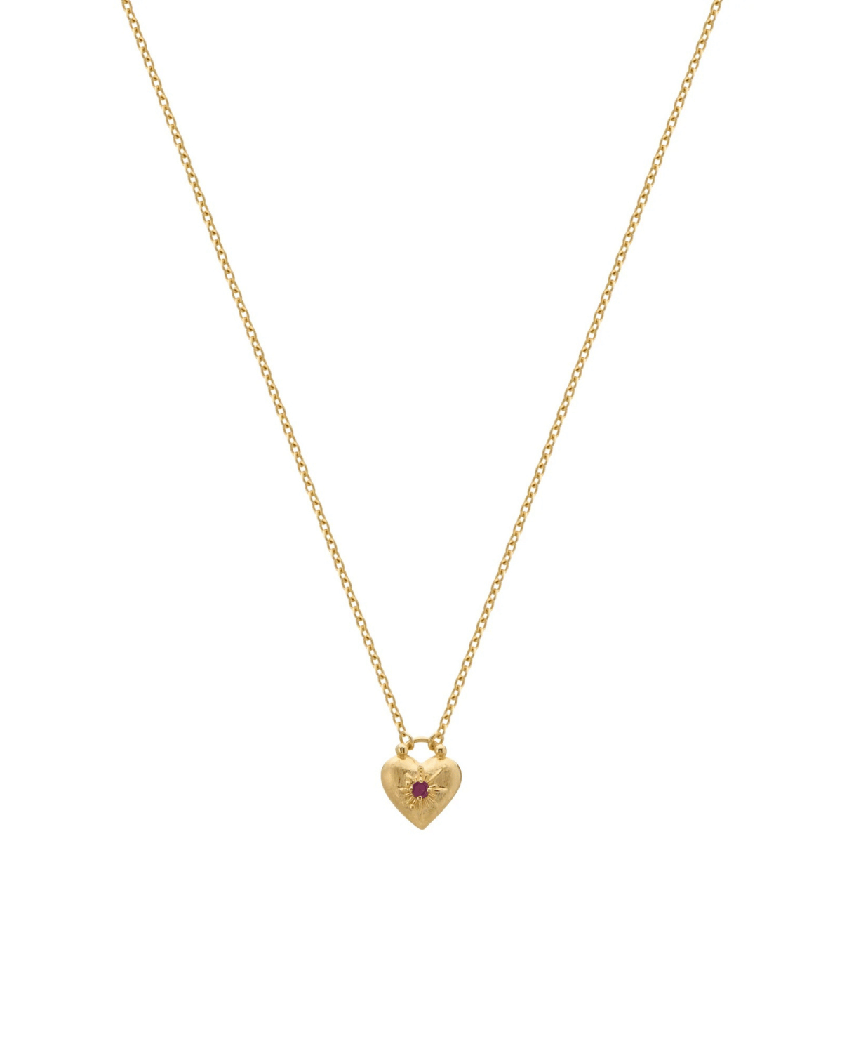 Love You Small Heart Necklace