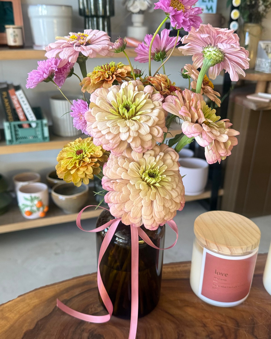 The Flora Bar Jars / Mixed Market Bunch