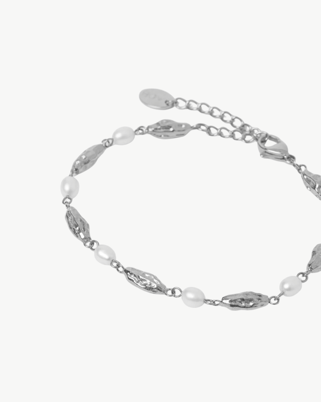 Mimi Pearl and Silver Bracelet