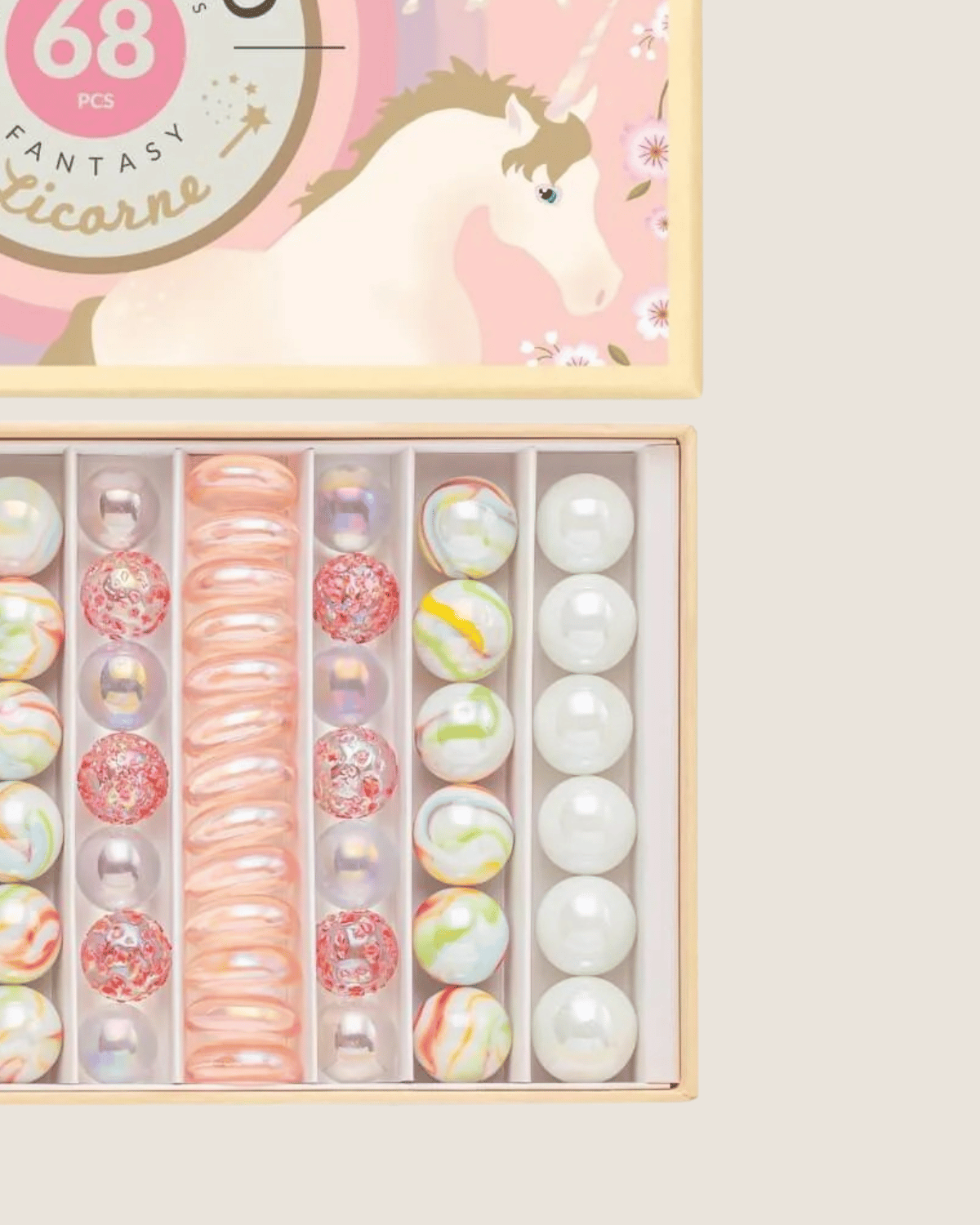 BILLES  &amp; CO ❘ Marble Treasure Box - Anamorphic Butterfly (Large)