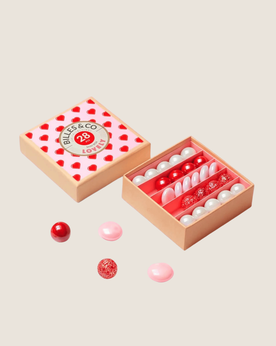 BILLES  &amp; CO ❘ Marble Treasure Box - Lovely (Small)