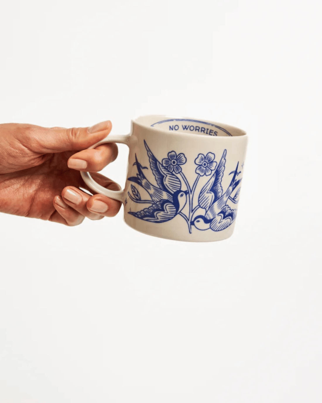 Durable enough for everyday use, it’s a joyful gift that reminds you to go with the flow - no worries
