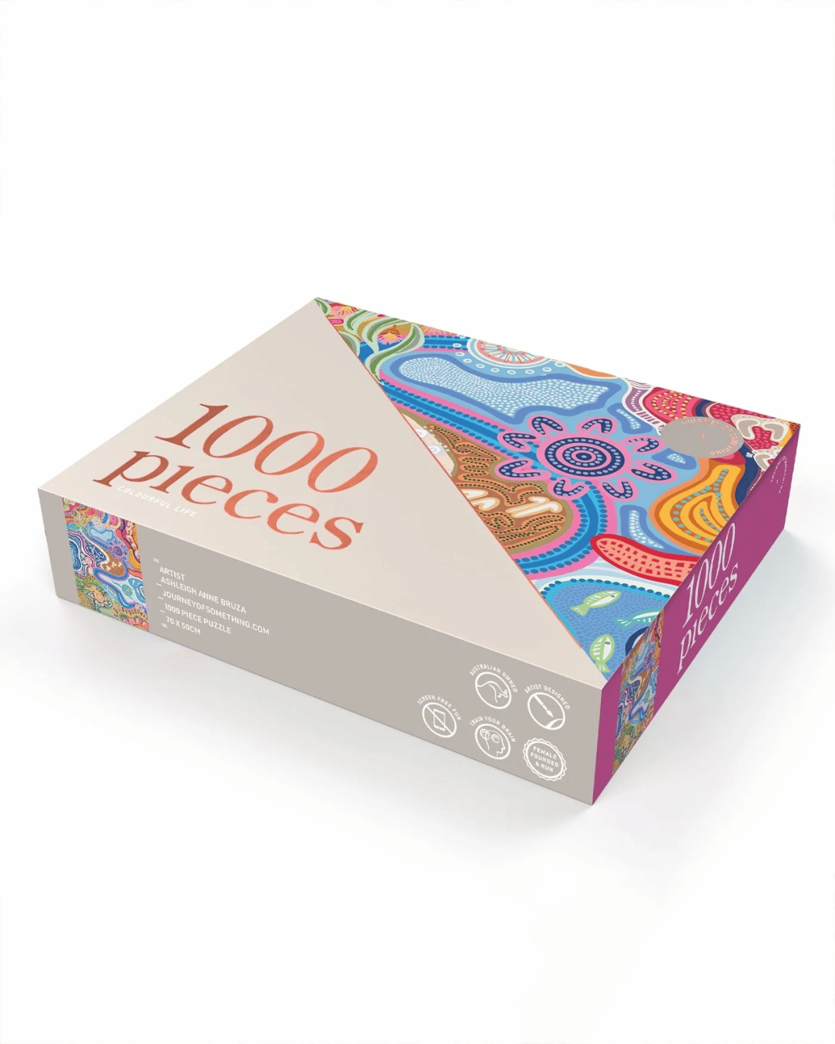 1000 Piece Puzzle - Colourful Life