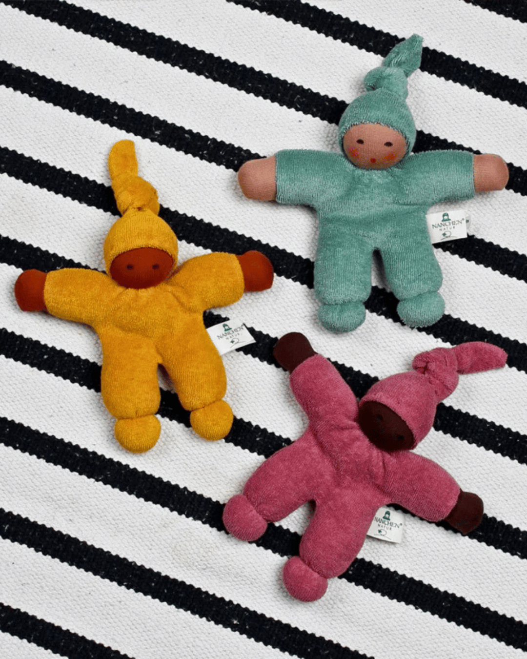 Baby Pimpel Waldorf Doll - Red Violet