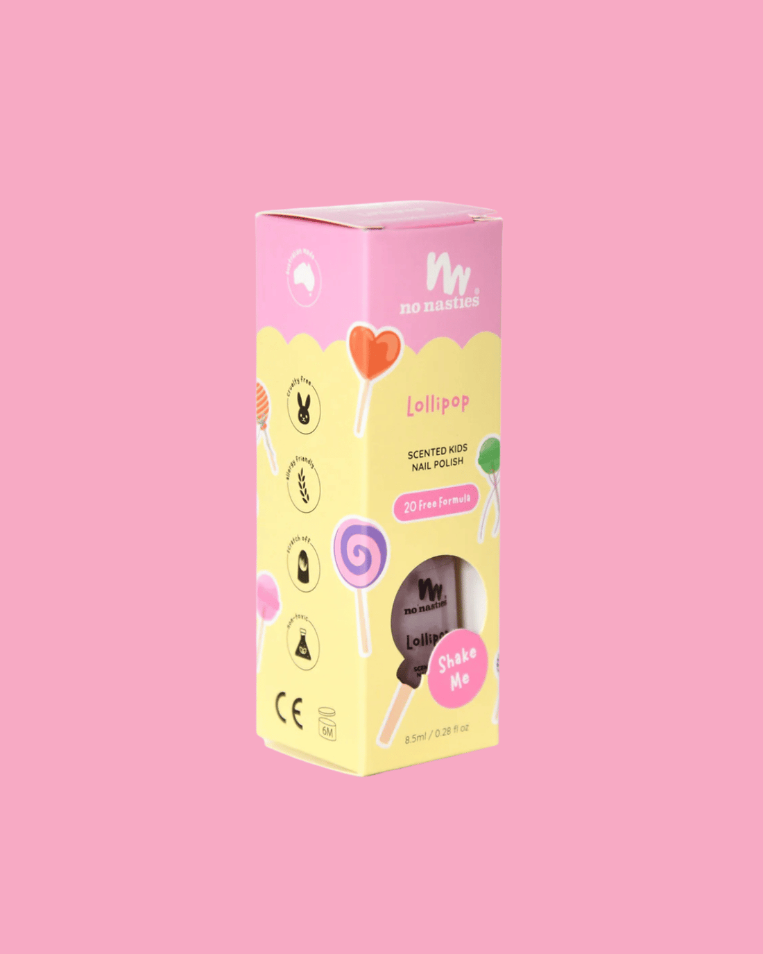 Water-Based Kids Nail Polish - Lollipop Candy