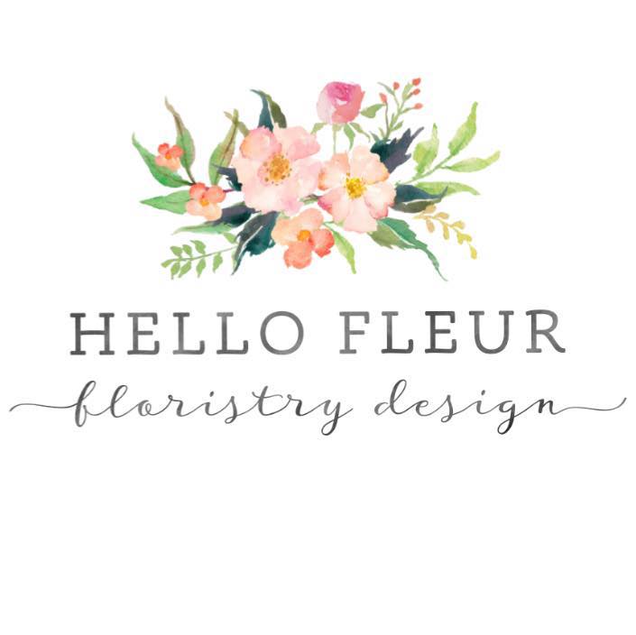 Hello Fleur Floristry Design Logo - Muswellbrook