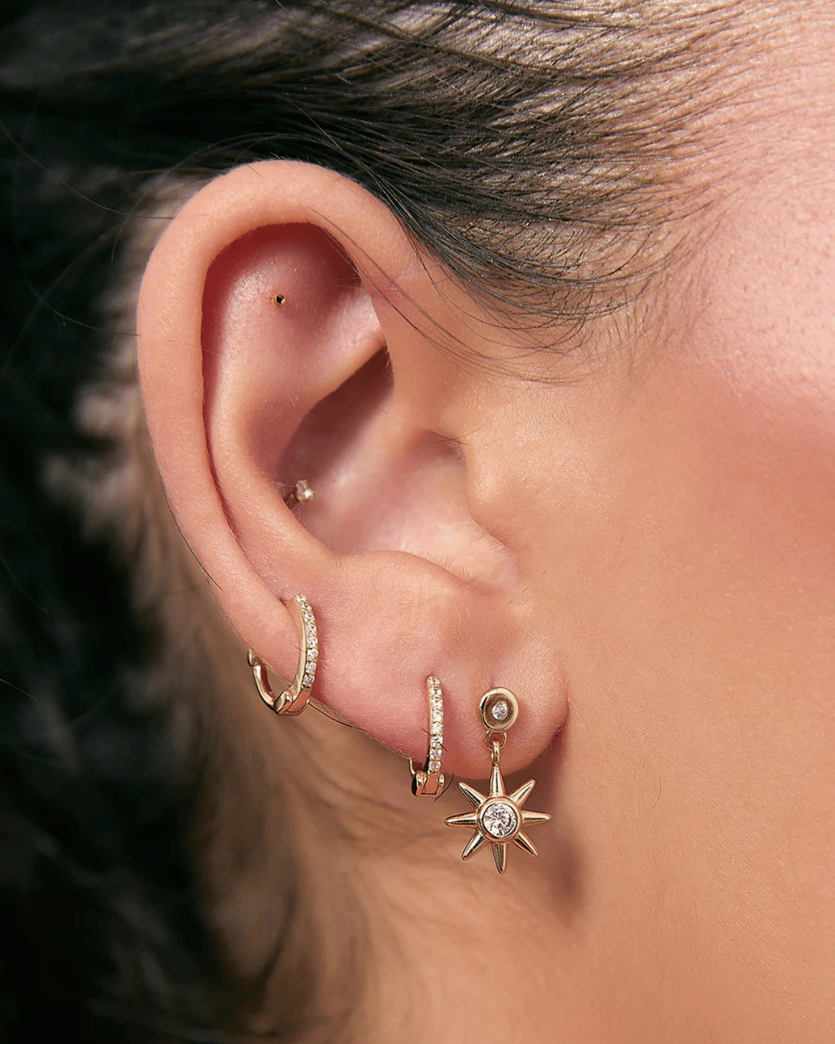 Lune Gold Earrings