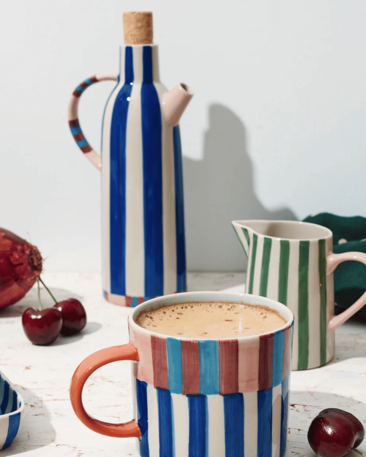 Bloomie Blue Oil Pourer