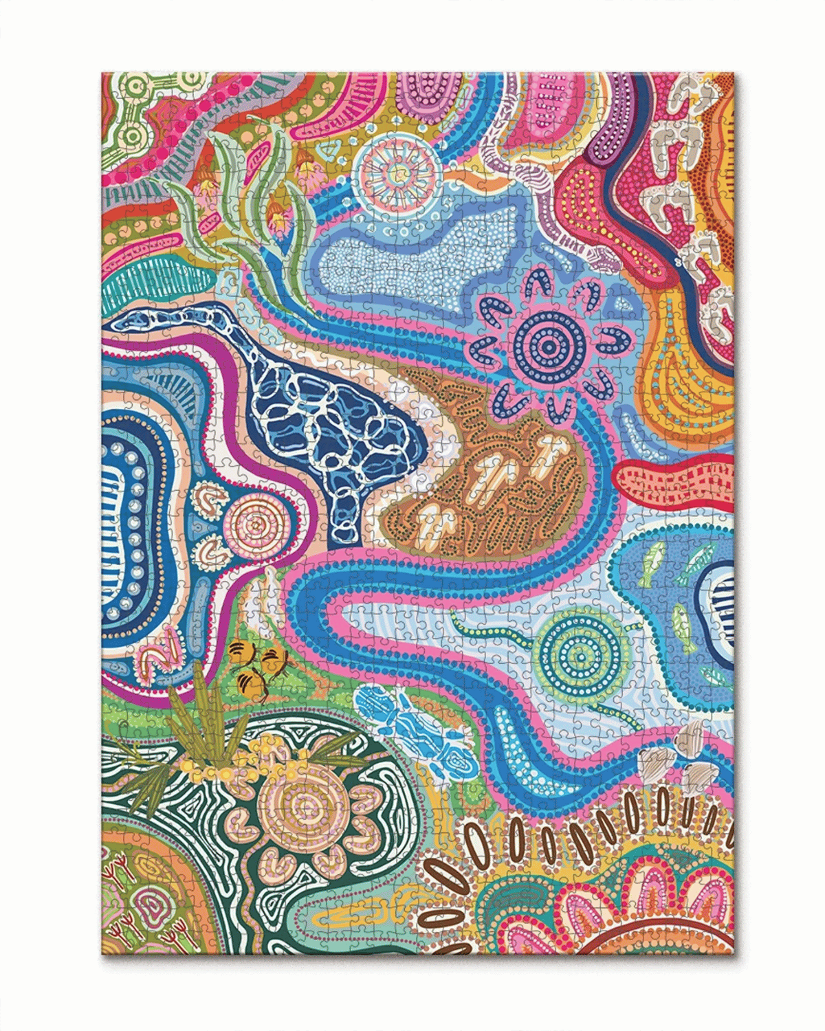 1000 Piece Puzzle - Colourful Life