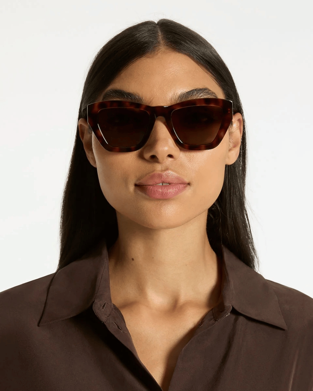 Mirage Sunglasses - Brown Tort