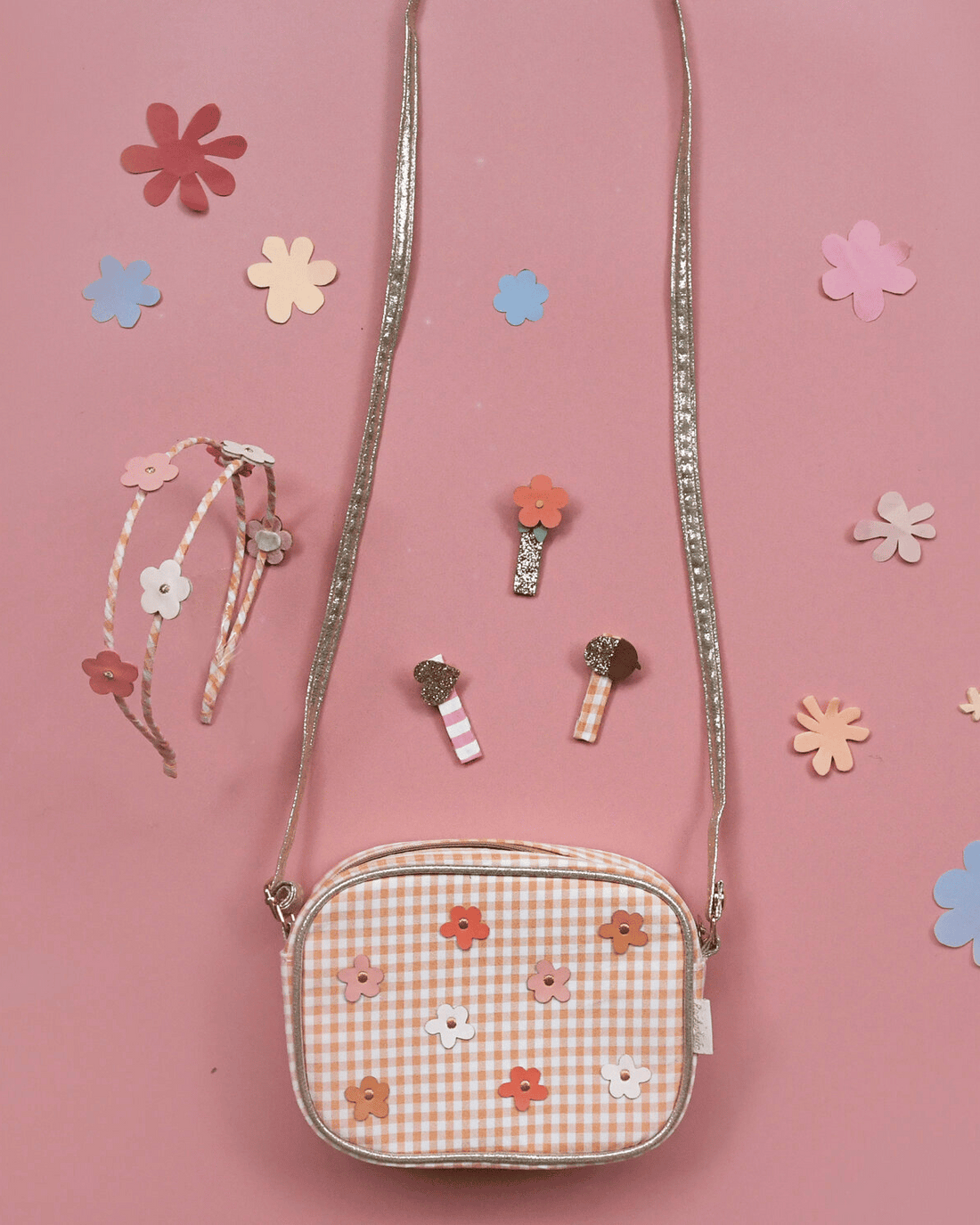 Edelweiss Gingham Bag by Rockahula Kids