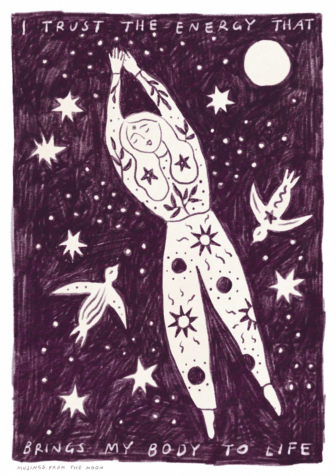 Art Print - I Trust The Energy