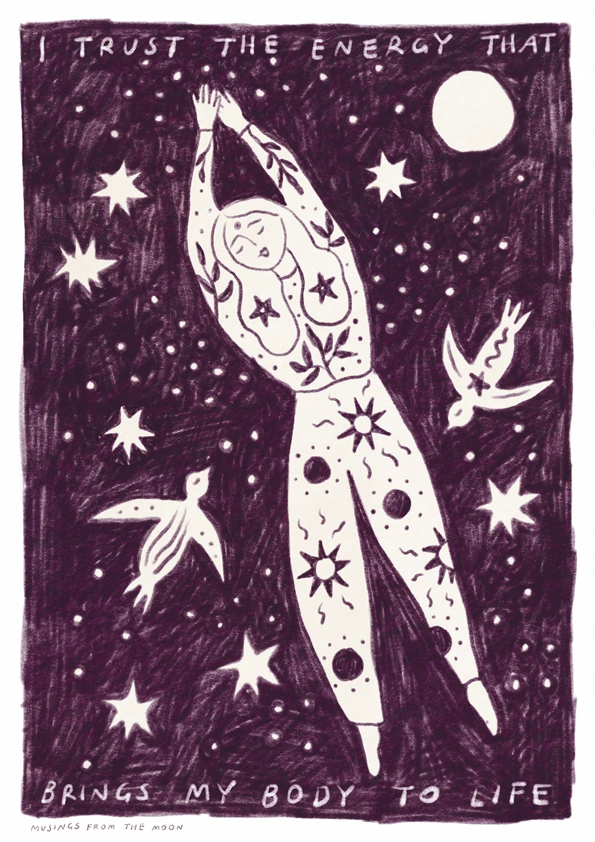 Art Print - I Trust The Energy