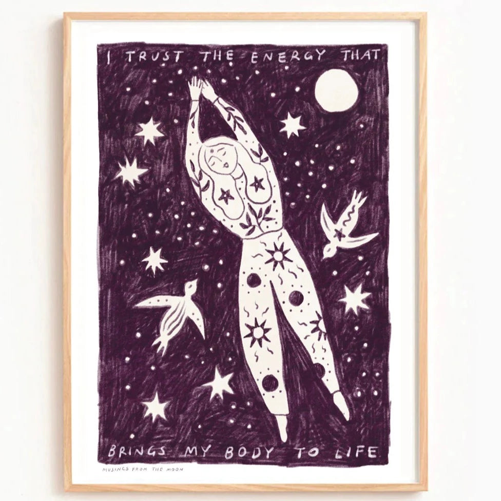Art Print - I Trust The Energy