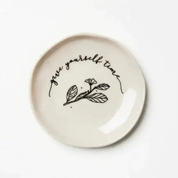Give Yourself Time Affirmation Dish by Jones &amp; Co
