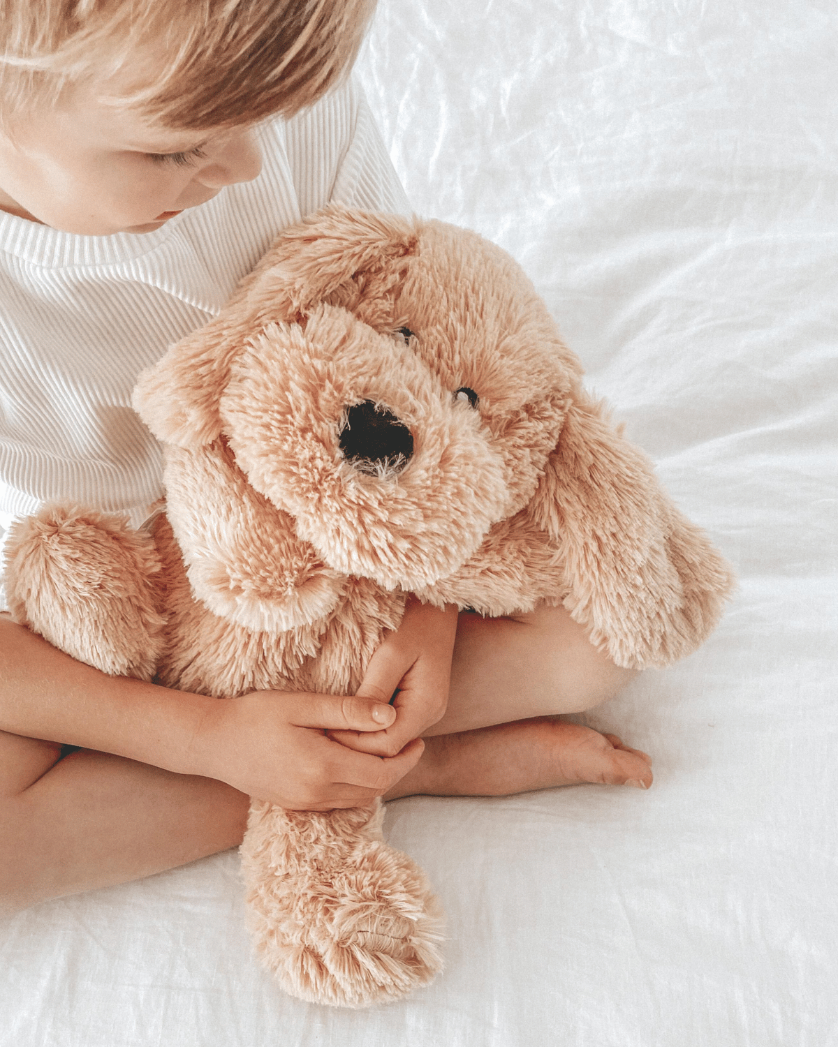 Emotional security weighted dog for kids