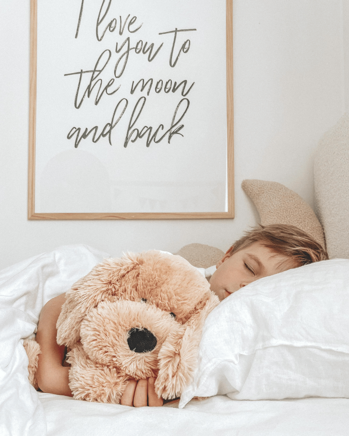 Emotional security weighted dog for kids