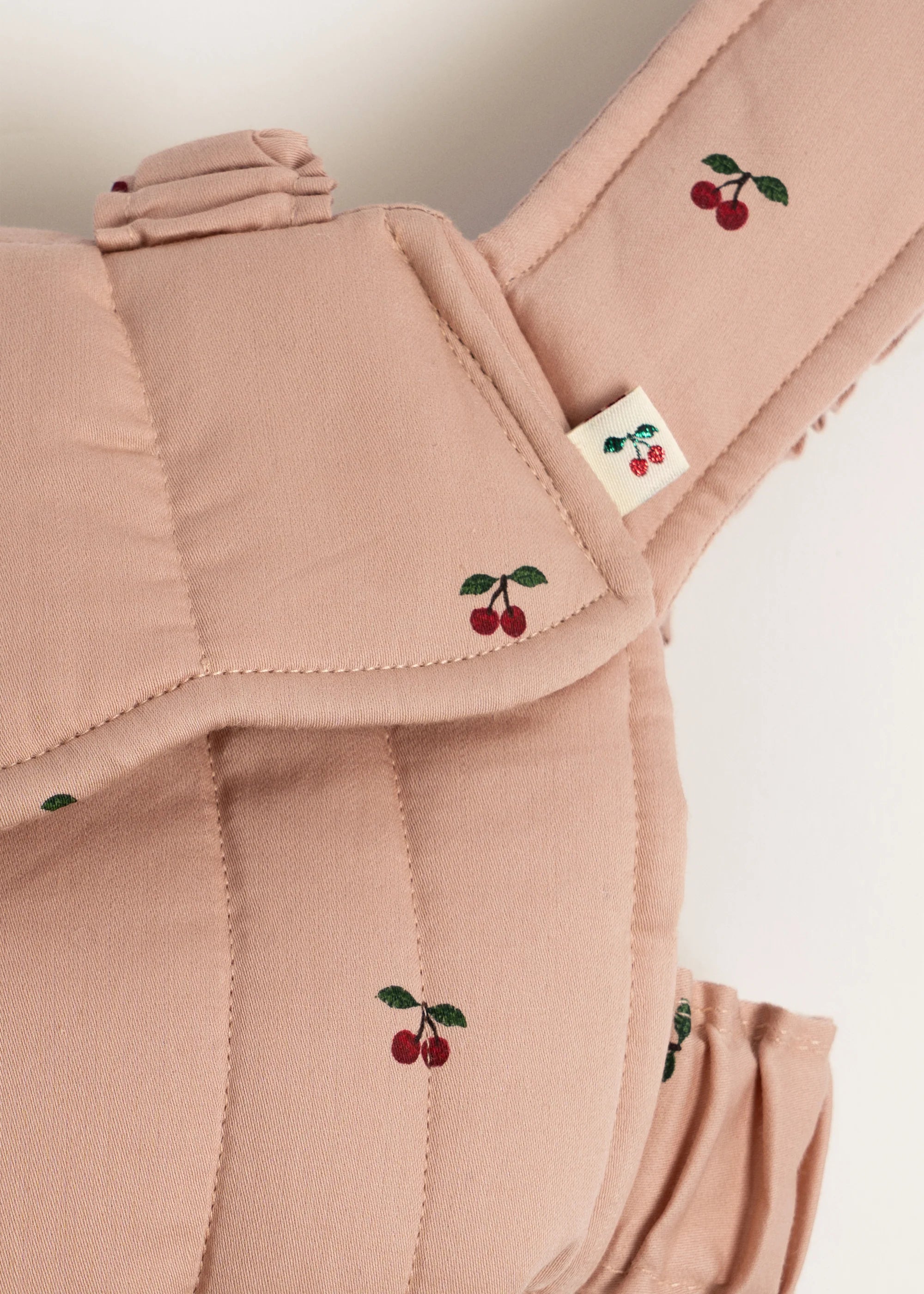 KONGES SLØJD ❘ Doll Pram - Cherry Blush + FREE Cherry Blush Doll Carrier