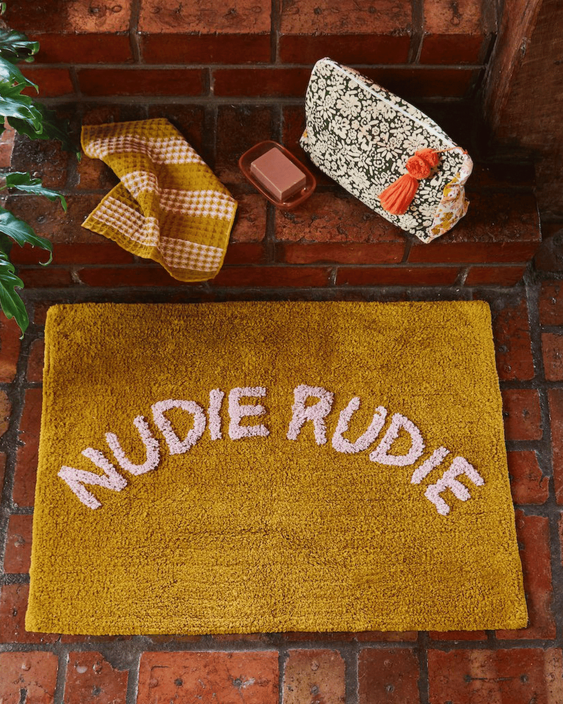 Tula Nudie Bath Mat by Sage & Clare in Pear