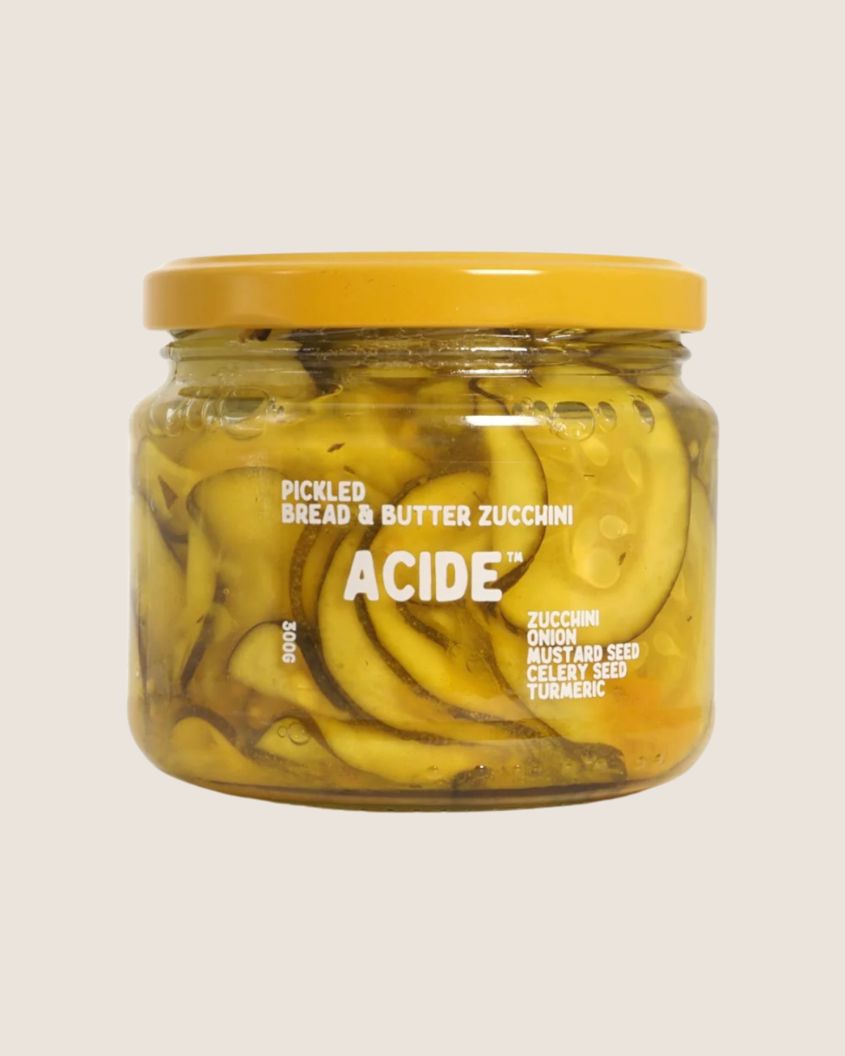 Pickled Bread &amp;amp; Butter Zucchini by Acide