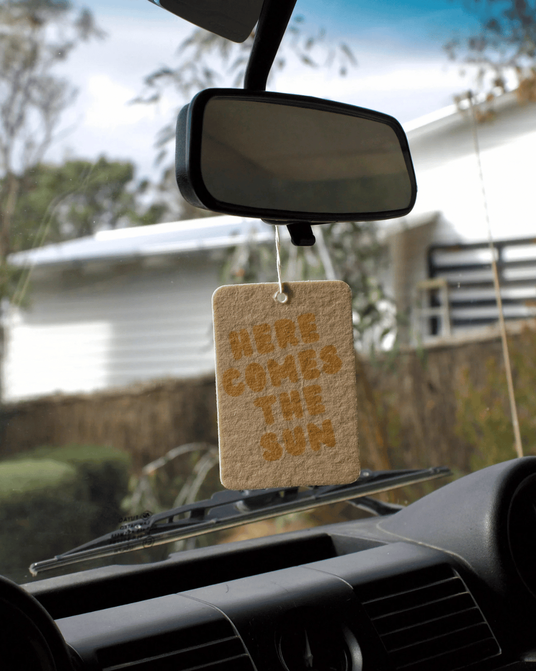Here Comes The Sun Air Freshener by The Commonfolk Collective 